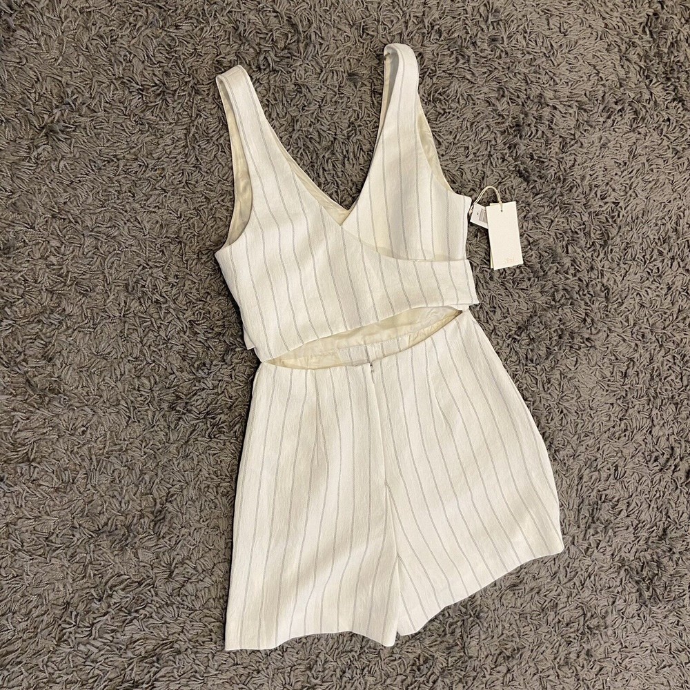 Wilfred NWT Ècoulement Romper in Espace/Black Size 2 - Picture 13 of 16